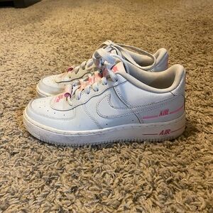 Grey and Pink women’s air forces